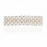 IPINK Shinning Rhinestone Hair Accesorries Pearl Hair Barrette Clip - Style 1 - CF11W1F9VFJ