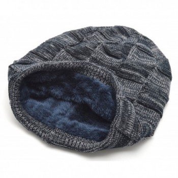 Fleece Lining Beanie Slouchy Winter in Men's Skullies & Beanies