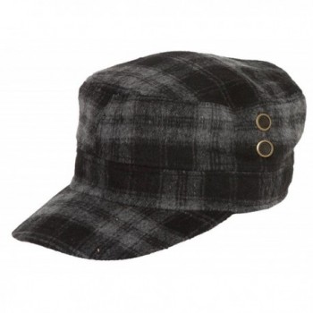 Hollywood Women's Plaid Working Cap - C411EQ8LQ0H