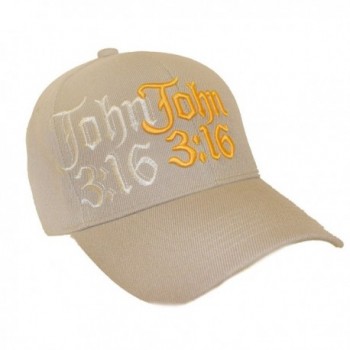 Beige Cap / John 3:16 - CY110M87JAP