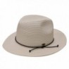 City Hunter St500 Womens Spf50++ Sun Beach Straw Hat with String 4 Colors - White - CL182XNZ8WZ