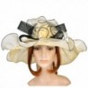 Vbiger Kentucky Organza Wedding Creamy White