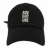 TheMonsta Adventure Logo Style Dad Hat Washed Cotton Polo Baseball Cap - Black - CH187Y4S6Q9