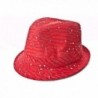 Sparkle Glitter Fedora / Red / Red Hat Lady Society - C8112RT4W0D