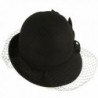 Winter Elegant Fishnet Floral Hat in Women's Bucket Hats