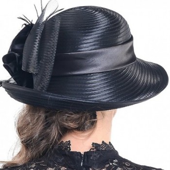 Womens Asymmetry Stripe Church Derby in Women's Sun Hats