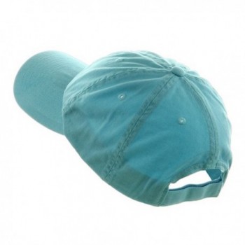 Mega Cap Low Profile Velcro Adjustable Cotton Twill Cap- Aqua-One Size - CS1281GPPBZ