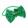 CTM Women's Shimmering Shamrock Sequin Headband - Green - C412NZHJ68A