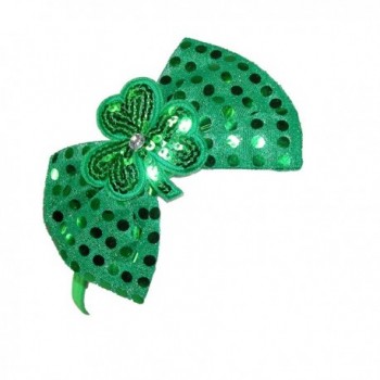 CTM Womens Shimmering Shamrock Headband