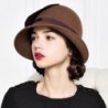 Maitose Womens Flowers Church Bowler in Women's Fedoras