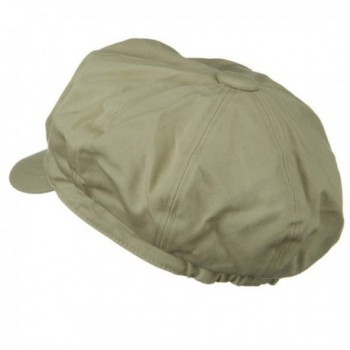 Big Size Cotton Newsboy Hat in Men's Newsboy Caps