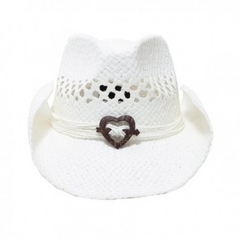 Womens Cowboy Heart White Size in Women's Cowboy Hats