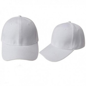 Kemilove Baseball Blank Solid Adjustable in Women's Baseball Caps