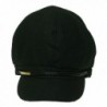 Nine West Women's Wool Blend Newsboy Cap One Size Black - C5126FV12Z1