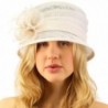 Summer Flapper Sinamay Floral Hat