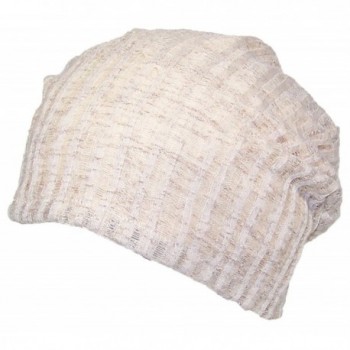 David & Young Womens Solid Color Lightweight Rib Knit Beanie (One Size) - Beige - C712MXL87JS