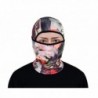 IRELIA Balaclava Printed Fleece Windproof Ski Full Face Mask-Motorcycle Tactical Hood - Black Red Abstract - CA188U5T6AX