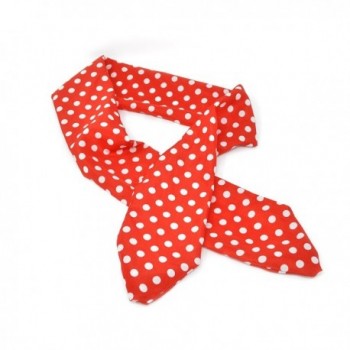 Lux Accessories White Polka Headband in Women's Headbands in Women's Hats & Caps