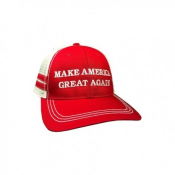 how-z-it Make America Great Again Donald Trump Hat - Vintage Style Red Trucker Hat - CT12O3P3AQ2