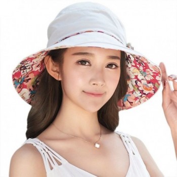 SIGGI SPF50+ Foldable Womens Bucket boonie Sun Hat w/Chin Cord For Summer - 16008_beige - CQ12F4VZBB9