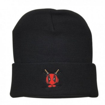 CZZYTPKK Anime Warm Winter Hat Knit Beanie Skull Cap Embroidered Soft Headwear Unisex - Black - CY18808Z5OI