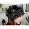 BW Fashion Chemo Hats and Scarves Turban Soft Beanie For Cancer Patients Summer - Black - CT120L65Z7H