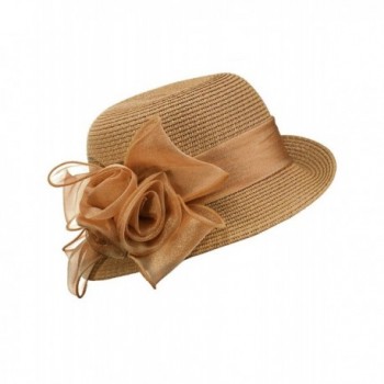 NYFASHION101 Ribbon Triple Cloche Bucket