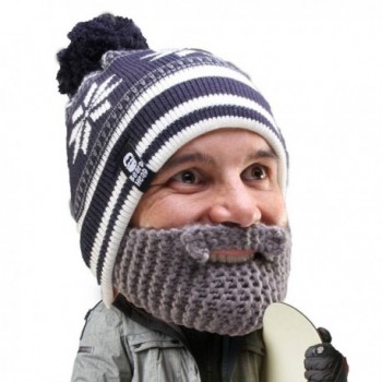 Beard Head - The Original Stubble Bumper Knit Beard Beanie - Grey - CP11DEDO3T1