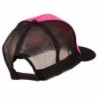 Flat Bill Neon Trucker Cap in Women's Baseball Caps