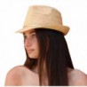 Palms Sand Melrose Fedora Natural