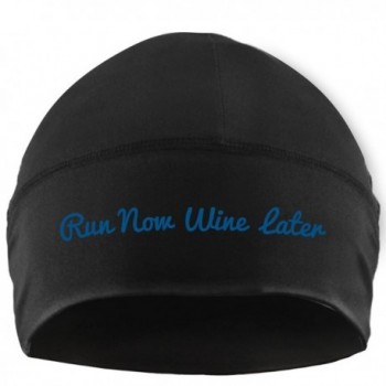 Gone For a Run Run Technology Beanie Performance Hat - Run Now Wine Later - CN12CWOJPUJ