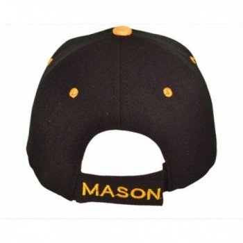 SNAPKING Black Masonic Baseball Snapking in Men's Baseball Caps