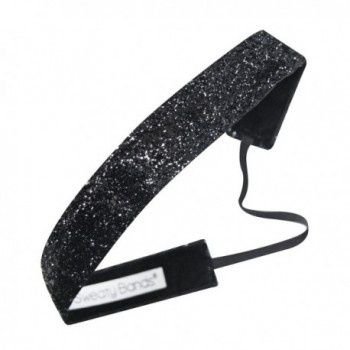 Sweaty Bands 001-10-0049-12 Viva Diva 1-inch Velvet Lined Fitness and Fashion Headband Black - CS11F7FXRMN