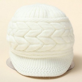 JYS Womens Winter Knitted Beanie in Women's Skullies & Beanies