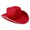Cowboy Hat - Western Hat - Rodeo Hat - Costume Accessories by Funny Party Hats - Red - CT11J97F7HD