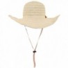 D Diana Dickson Womens' Wide Brim Floppy Summer Beach Sun Hat - Beige - CN1808MTCI6