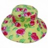 Womanswork 283 Rose Pattern Sun Hat - CY112V6O6L7