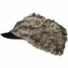 Ladies Faux Fur Cabbie Hat