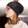 SOMALER Beanie Winter Silver Sparkles in Women's Skullies & Beanies