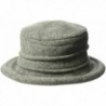 Scala Wool Cloche Hat by Dorfman Pacific-Grey - C6119XDTZ9T