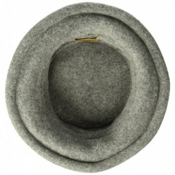 Scala Wool Cloche Dorfman Pacific Grey in Women's Bucket Hats