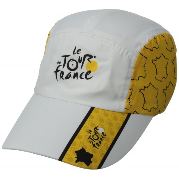 Headsweats TDF Race Hat - White/Yellow - CQ11ENJ8VKR