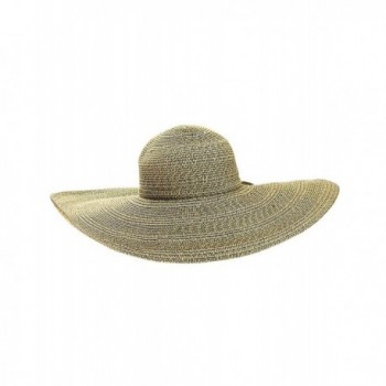NYFASHION101 Womens Multicolor Weaved Floppy in Women's Sun Hats
