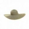 NYFASHION101 Womens Multicolor Weaved Floppy in Women's Sun Hats