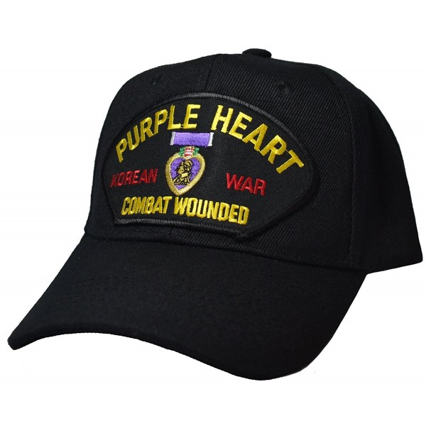 Purple Heart Korean War Combat Wounded Cap - CW12DJFSF97