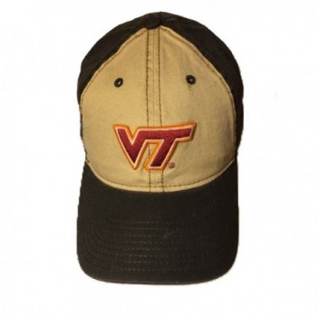 Virginia Tech Hokies Khaki and Black hat - C518756K5II
