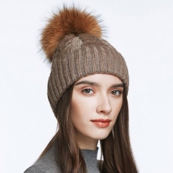 YINONIY Womens Knitted Beanie Crochet in Women's Skullies & Beanies