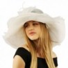 Summer Kentucky Layers Feathers Hat in Women's Sun Hats