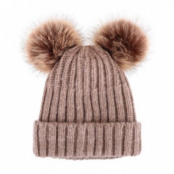 Arctic Cable Beanie Pompom Khaki