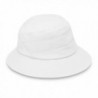 Wallaroo Hat Company Taylor Packable Bucket Hat - White - CC12O3XDK6K